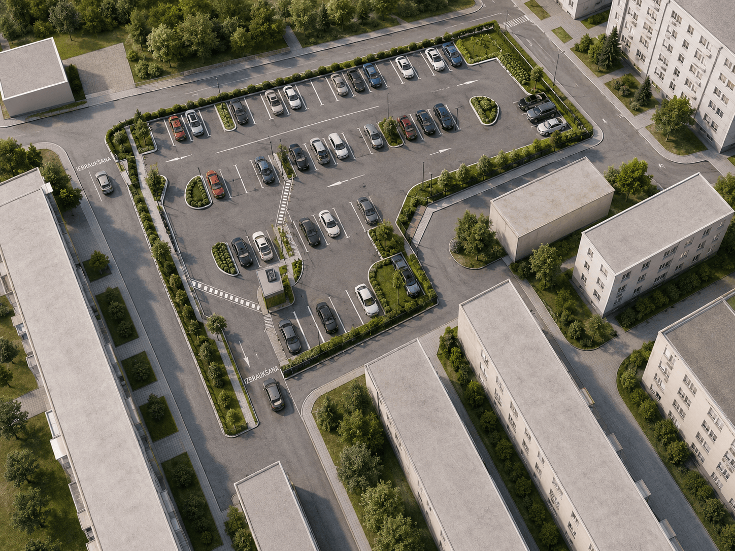 Parking lot